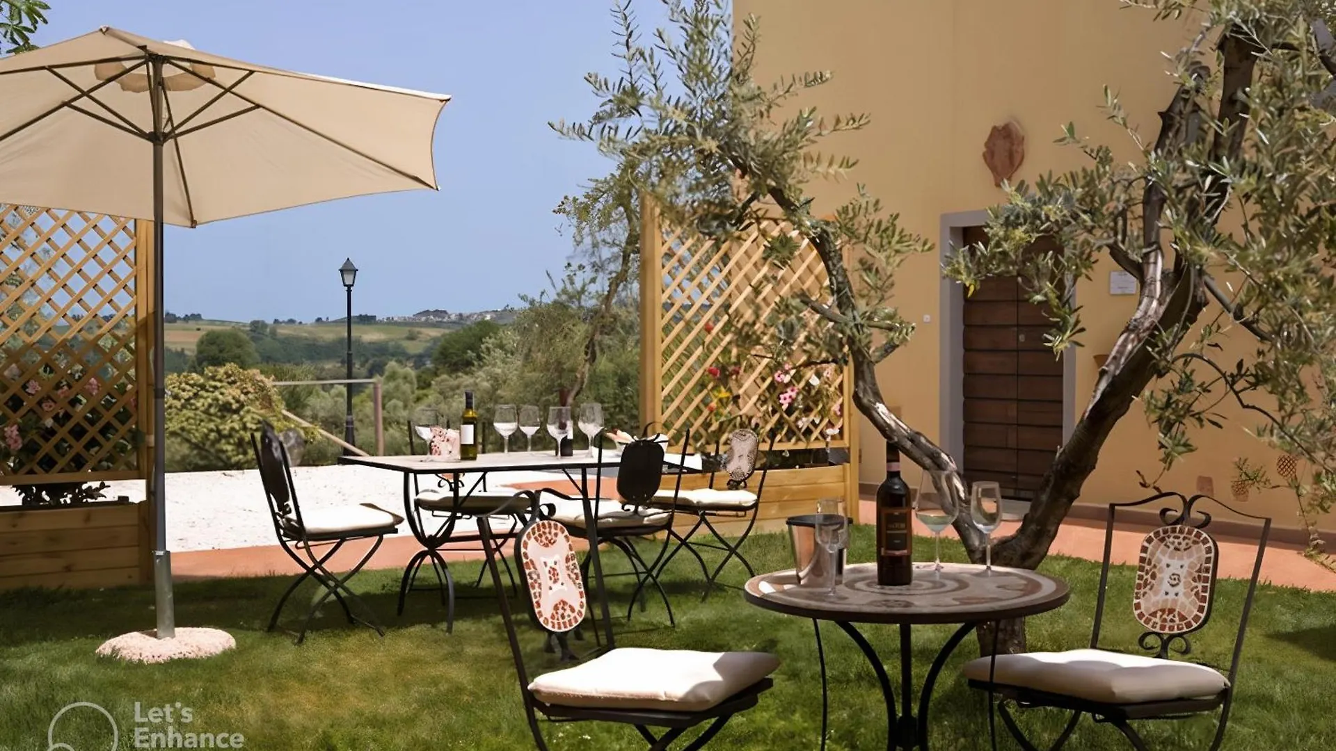 Farma Vila Le Torri Barberino di Val dʼElsa