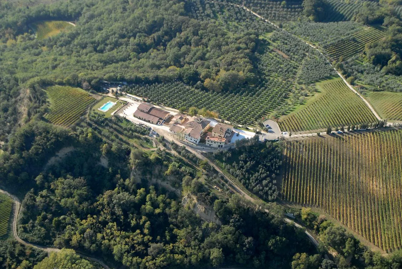 Farma Vila Le Torri Barberino di Val dʼElsa